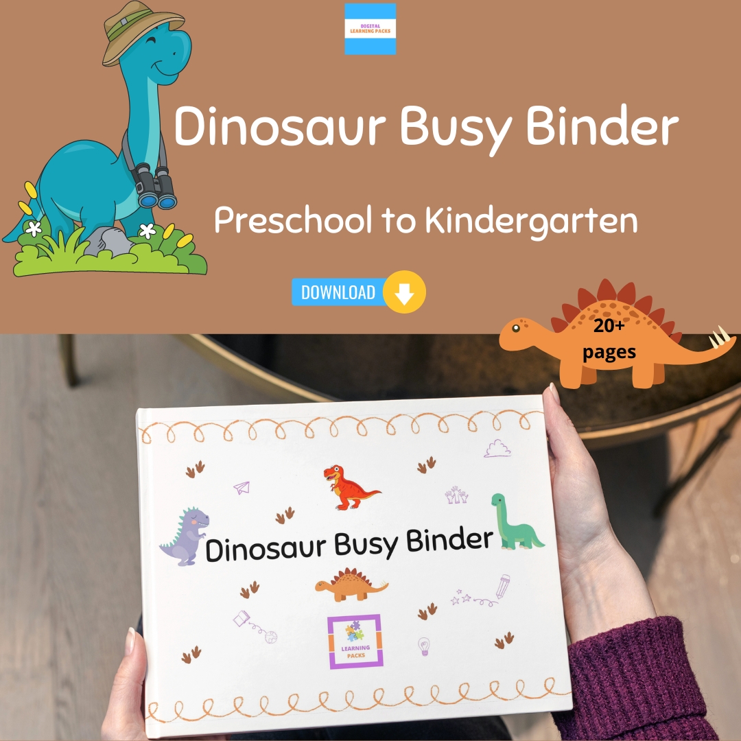 dinosaur busy book