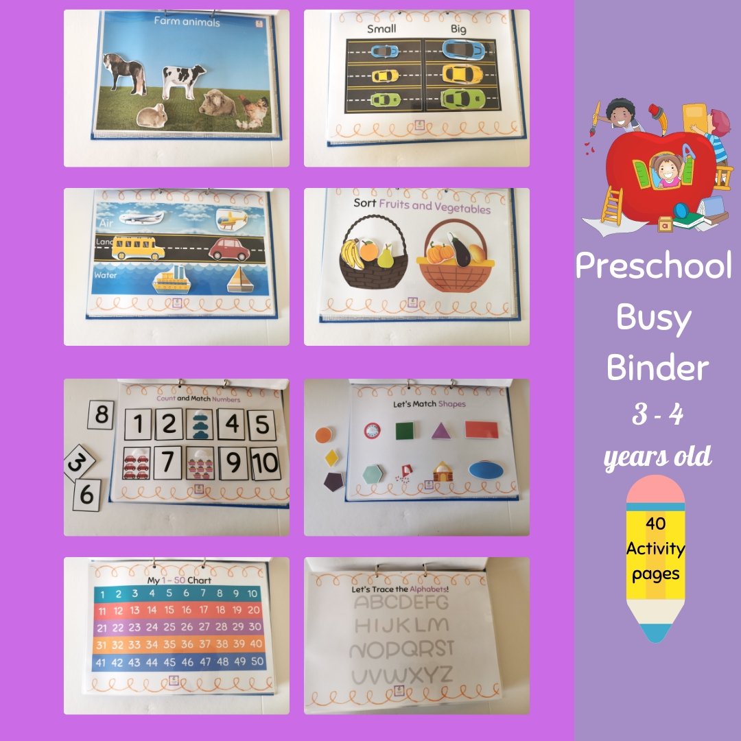 Preschool Busy Book