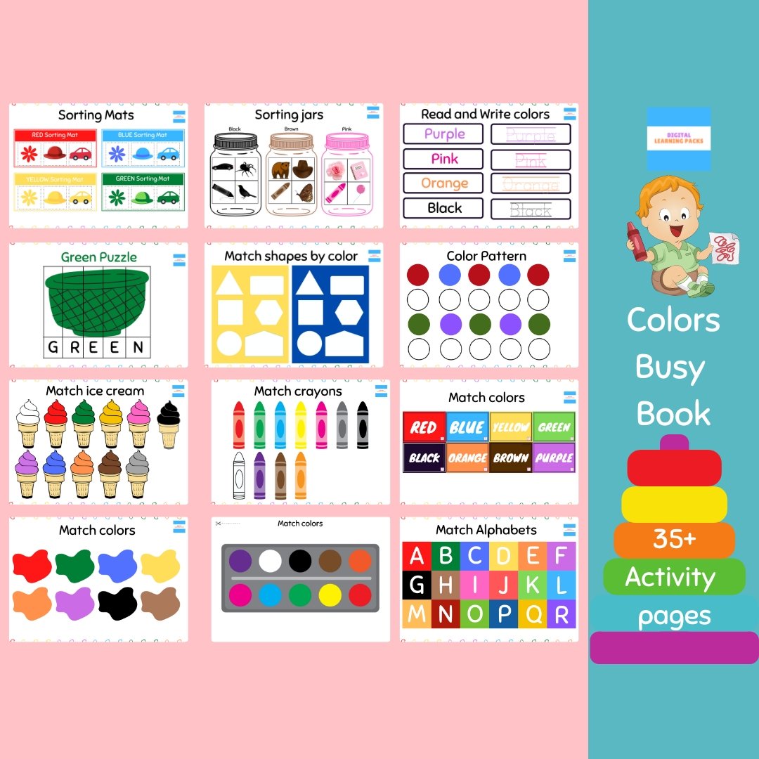 Colors Busy Book