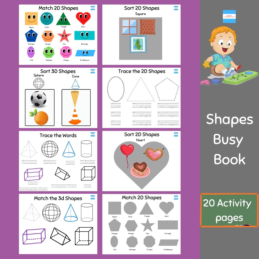 Shapes Busy Book